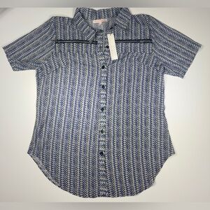 Claudia Richard Patterned Blouse 💙